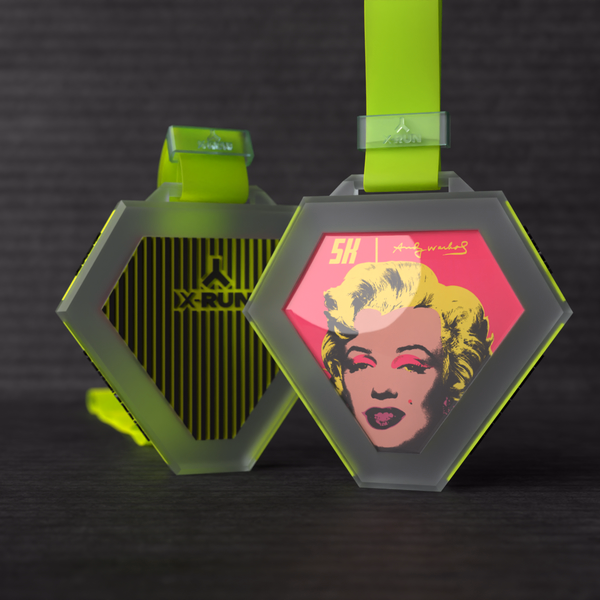 Обложка онлайн-забега Энди Уорхол