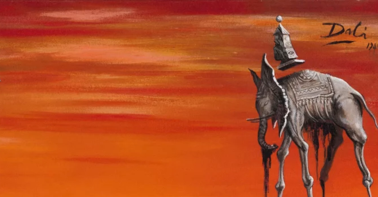 Обложка онлайн-забега Salvadore Dali
