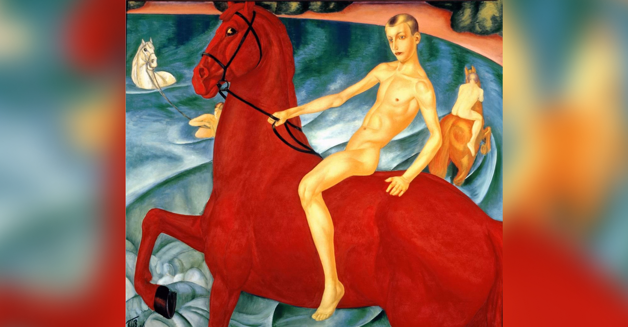Обложка онлайн-забега Petrov-Vodkin