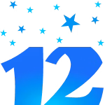 Логотип забега 12 месяцев