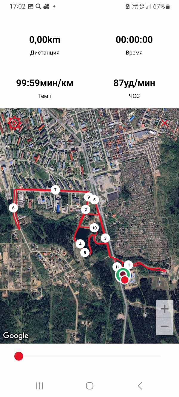 Photo of from the run at X-RUN