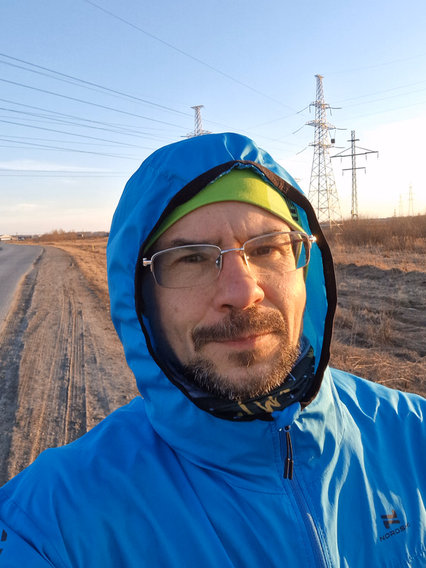 Фотография с пробежки на забеге X-RUN