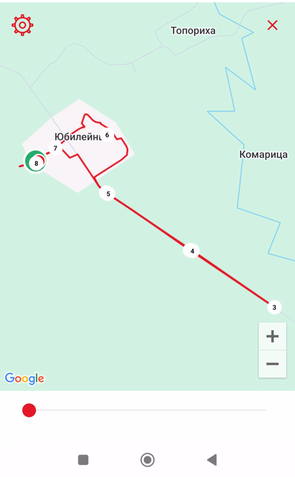 Фотография с пробежки на забеге X-RUN