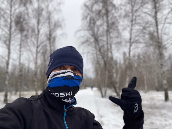Фотография с пробежки на забеге X-RUN