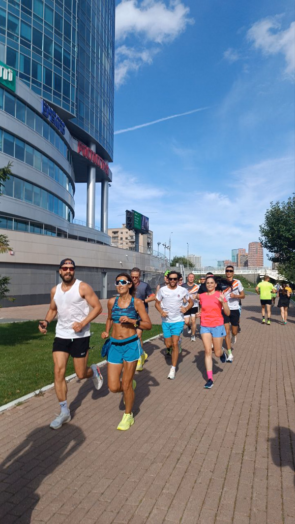 Photo of from the run at X-RUN