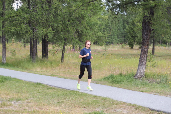 Фотография с пробежки на забеге X-RUN