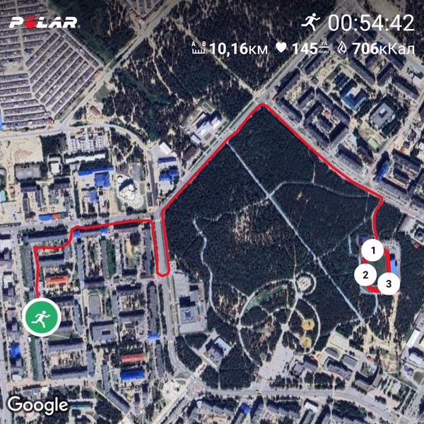 Фотография с пробежки на забеге X-RUN