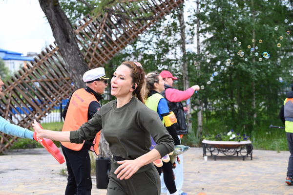 Фотография с пробежки на забеге X-RUN