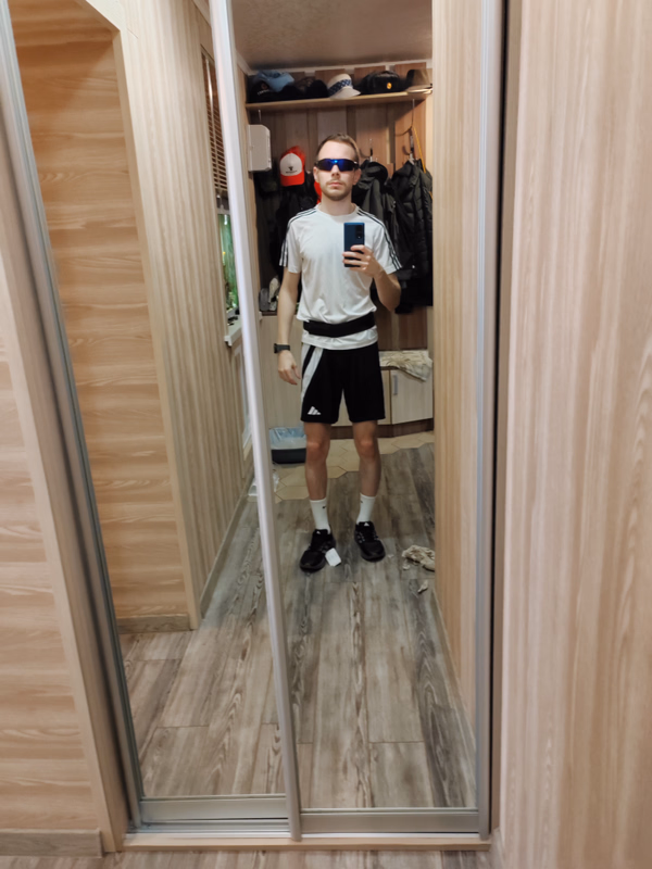Фотография с пробежки на забеге X-RUN