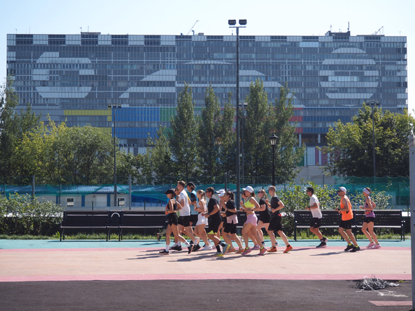 Фотография с пробежки на забеге X-RUN