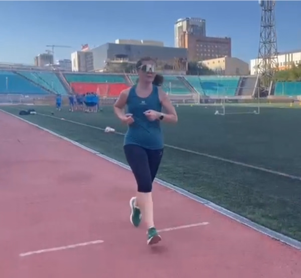 Фотография с пробежки на забеге X-RUN