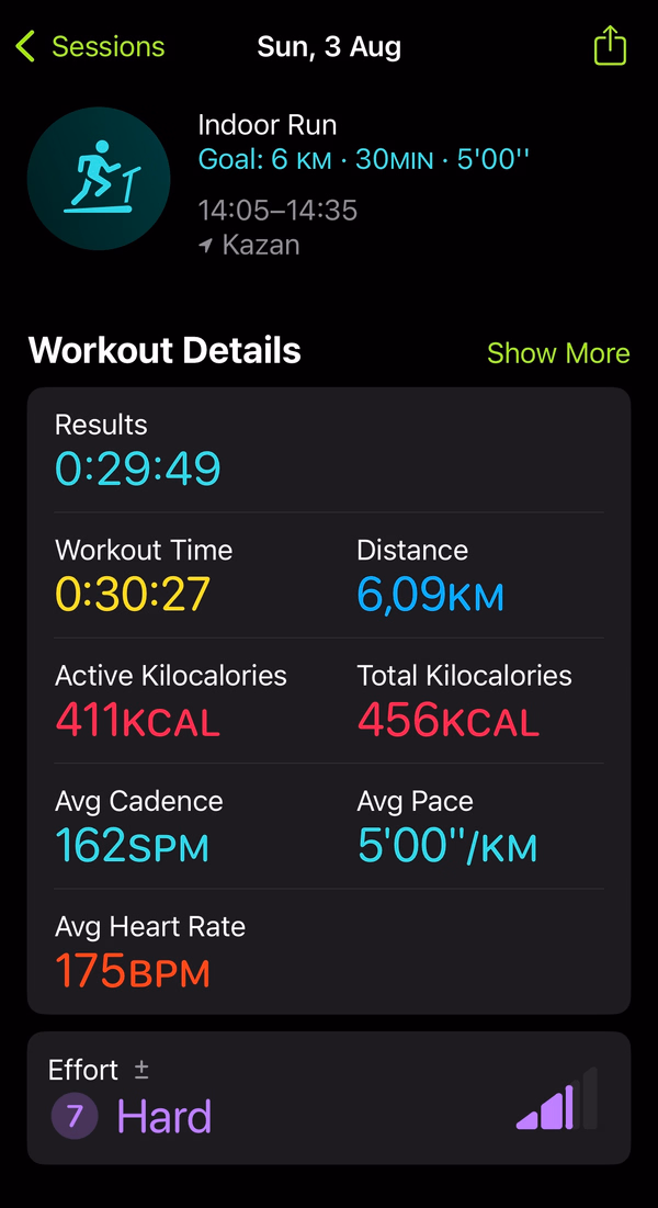 Photo of from the run at X-RUN