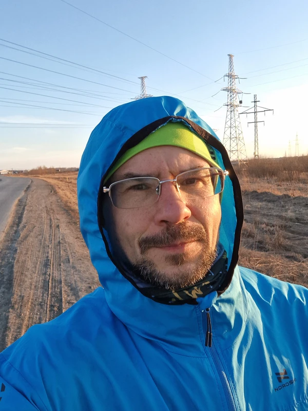 Фотография с пробежки на забеге X-RUN