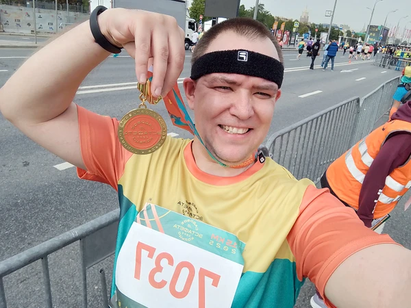 Фотография с пробежки на забеге X-RUN