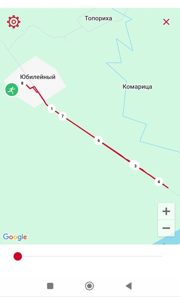 Фотография с пробежки на забеге X-RUN