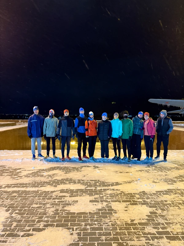 Photo of from the run at X-RUN