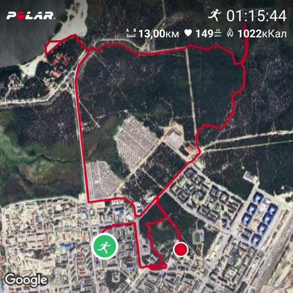Photo of from the run at X-RUN