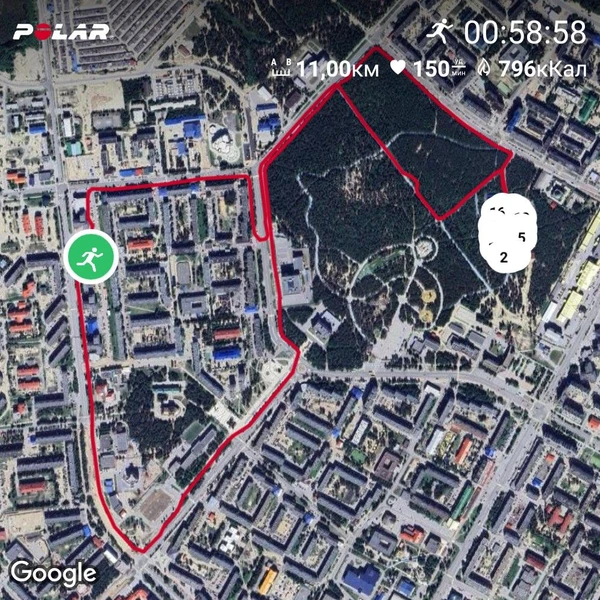 Photo of from the run at X-RUN