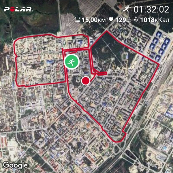 Photo of from the run at X-RUN