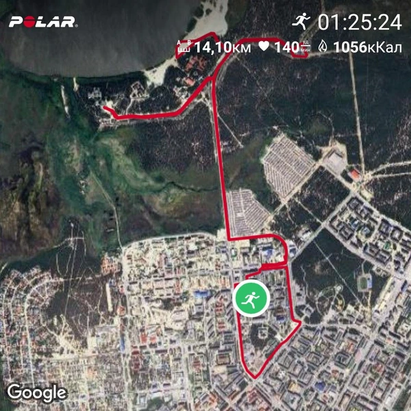 Photo of from the run at X-RUN
