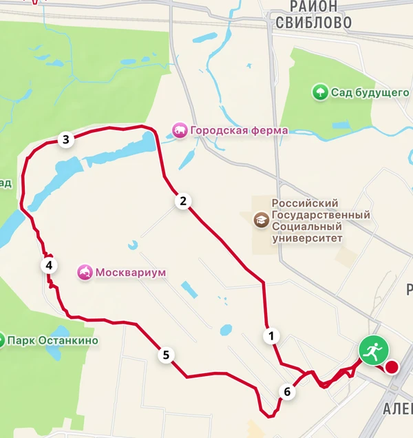 Фотография с пробежки на забеге X-RUN