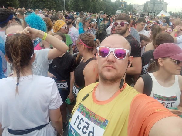 Фотография с пробежки на забеге X-RUN
